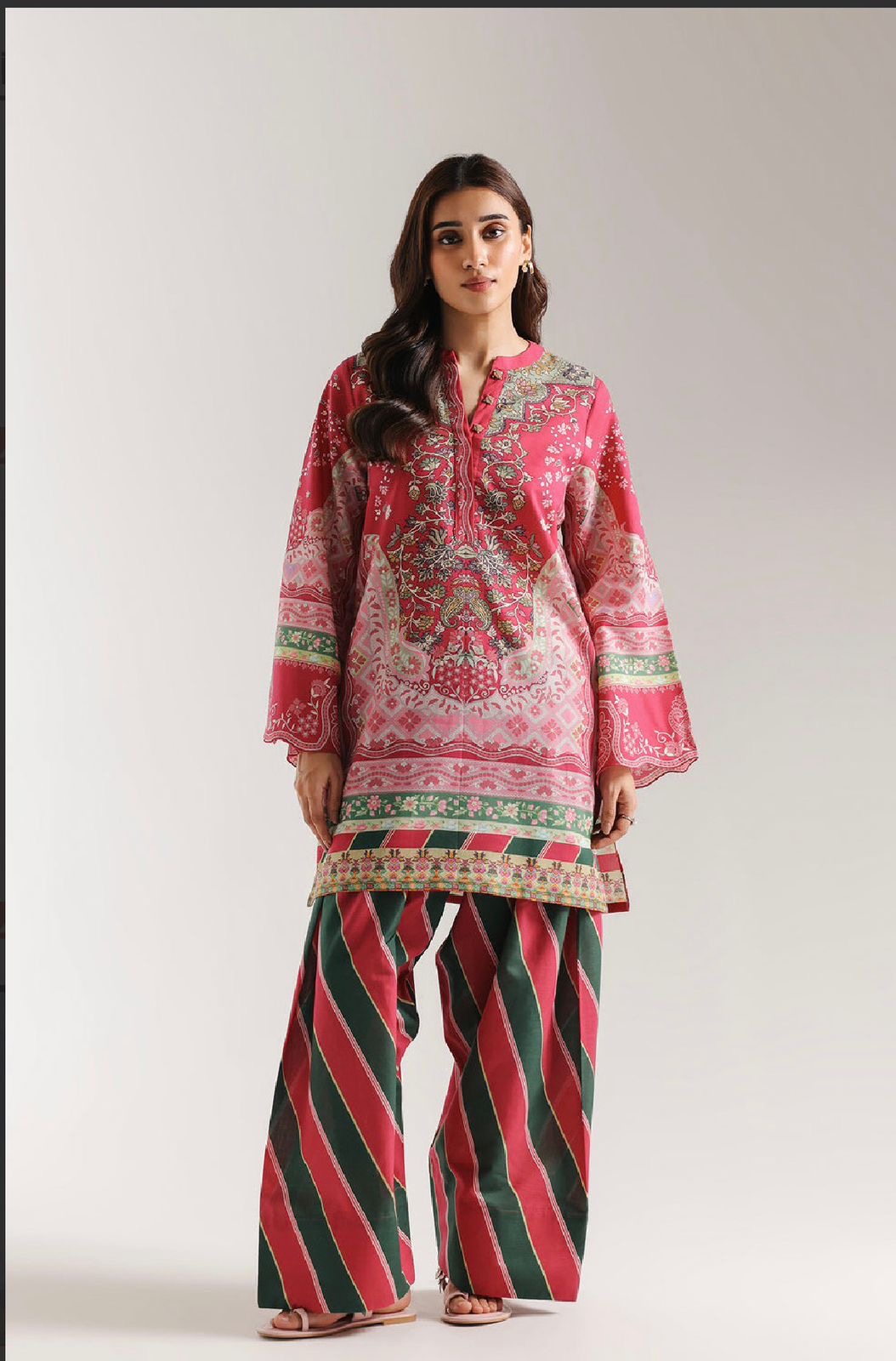 Farsi salwar suit-gulbahar